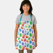 ハヌッカドレディールレインボーウォーターカラーホリデイ エプロン (インサイチュ)