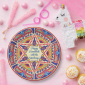 ハヌッカドレデルデザイン ペーパープレート (パーティー)