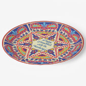 ハヌッカドレデルデザイン ペーパープレート (アングル)