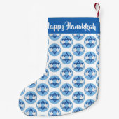 ハヌッカドーヴズ・オブ・ピース スモールクリスマスストッキング (裏面)