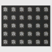 ハヌッカノットフルブラッドユダヤ人ハヌカー（ユダヤ教の祭り） ラッピングペーパー (フラット)