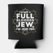 ハヌッカノットフルブラッドユダヤ人ハヌカー（ユダヤ教の祭り） 缶クーラー (正面)