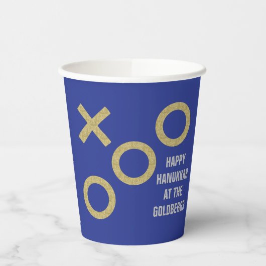 ハヌッカハグサマ8オズ。 紙コップ (左)