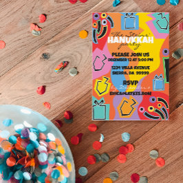 ハヌッカハッピーアート 招待状