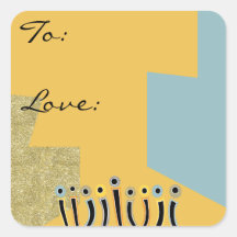 ハヌッカハピー踊りキャンドル