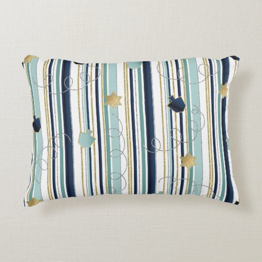 ハヌッカピロードリードルNスターズ アクセントクッション (正面)