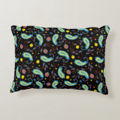 ハヌッカピロー「カラフルペイズリー夢」 アクセントクッション (裏面)