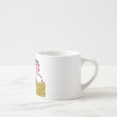 ハヌッカピンクのドレイデルゲルトとフーポー エスプレッソカップ (右)