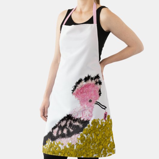 ハヌッカピンクのドレイデルゲルトとフーポー エプロン (インサイチュ)