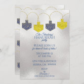 ハヌッカピンホイール招待状 招待状 (正面/裏面)