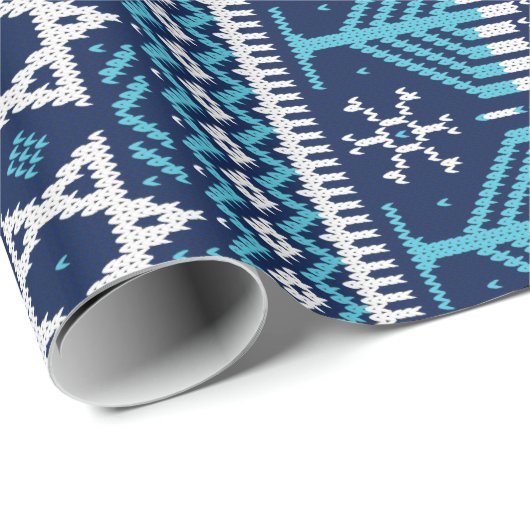 ハヌッカフェアアイルニッフェイクトセーター ラッピングペーパー (ロールコーナー)