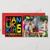 ハヌッカフォトカード/両面ハヌッカはフヌッカ シーズンカード (正面/裏面)