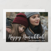 ハヌッカフォトホリデーカード シーズンカード (正面/裏面)