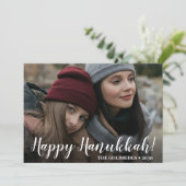 ハヌッカフォトホリデーカード シーズンカード (スタンド正面)