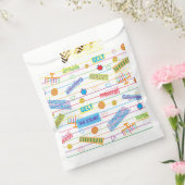 ハヌッカフスバッグ、"ハヌカー（ユダヤ教の祭り）パーティー" フェイバーバッグ (封をした状態)