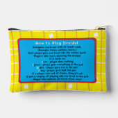 ハヌッカフレンズすごいドレイデルアクセサリーポーチ アクセサリーポーチ (裏面)