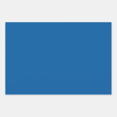 ハヌッカブルーシルバー ラッピングペーパーシート (正面3)