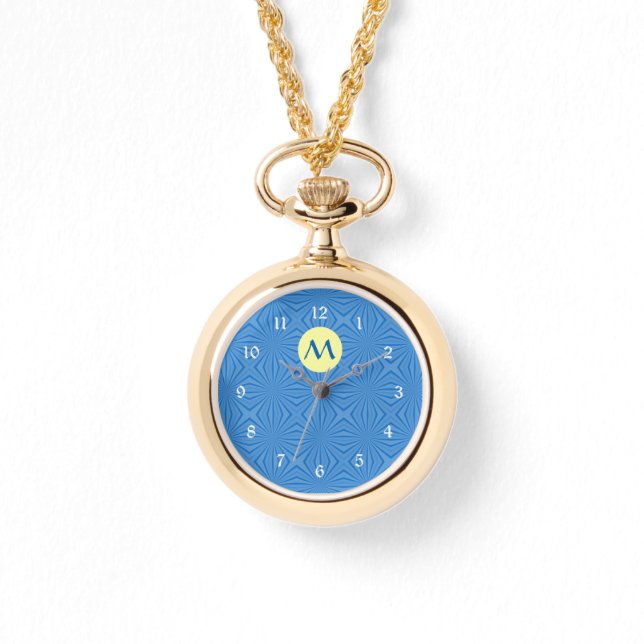 ハヌッカブルースクライゴスクエア 腕時計 (正面)