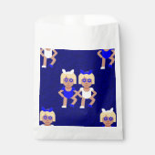 ハヌッカブルーバニー耳の双子 フェイバーバッグ (正面)