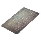 ハヌッカヘブライ語アルハニシム祈りの言葉ジュダイカアート マグネット (左側)