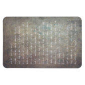 ハヌッカヘブライ語アルハニシム祈りの言葉ジュダイカアート マグネット (横)