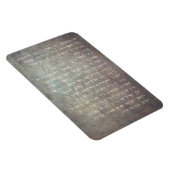 ハヌッカヘブライ語アルハニシム祈りの言葉ジュダイカアート マグネット (右側)