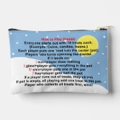 ハヌッカペンギンさん アクセサリーポーチ (裏面)