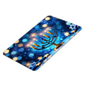 ハヌッカホリデーマグネット マグネット (左側)