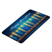 ハヌッカホリデーマグネット マグネット (左側)