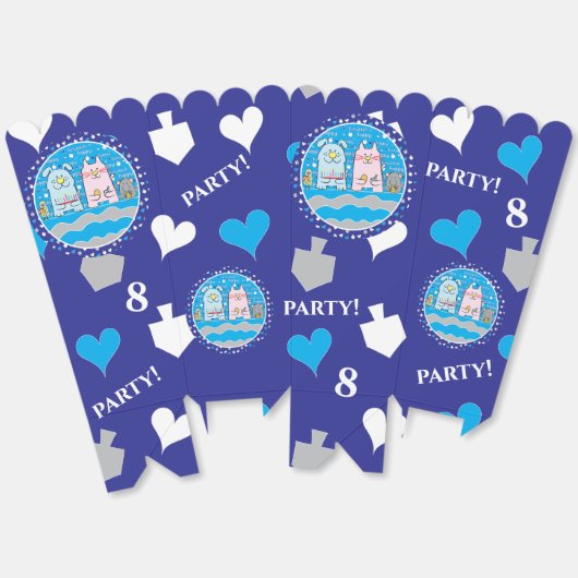 ハヌッカマウスと友だちの好意ボックス フェイバーボックス (見開き)