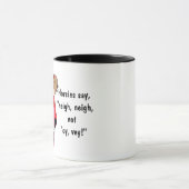 ハヌッカマグか誕生日か任意の日マグ! マグカップ (中央)