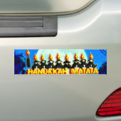 ハヌッカマタタ バンパーステッカー (車上)