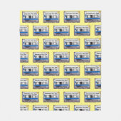 ハヌッカミックステープ フリースブランケット (正面)