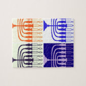 ハヌッカミノラ ジグソーパズル (横)