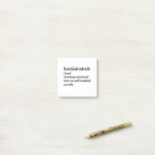 ハヌッカミラクルおもしろいハヌカー（ユダヤ教の祭り）ユダヤ人の定義 ポストイット (デスク上)