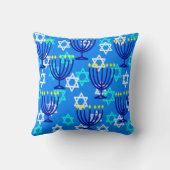 ハヌッカメノラーズ クッション (裏面)