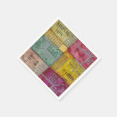 ハヌッカメノラーズ スタンダードカクテルナプキン (角)