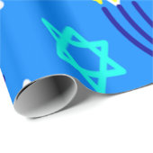 ハヌッカメノラーズ ラッピングペーパー (ロールコーナー)