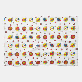 ハヌッカユダマカベ キッチンタオル