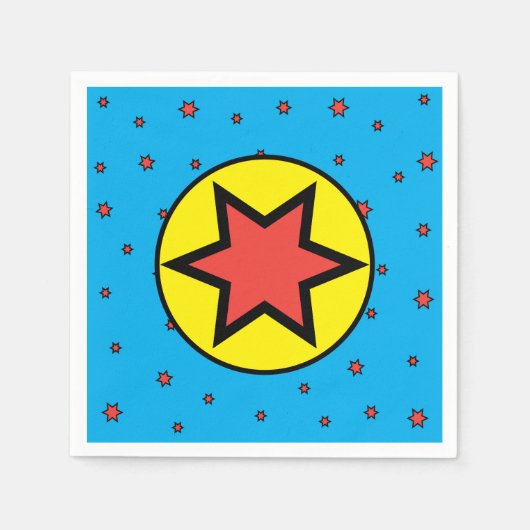 ハヌッカユダマッチングキッズパーティー スタンダードカクテルナプキン (正面)