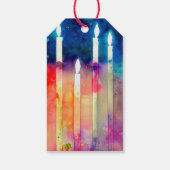 ハヌッカユダヤフェスティバルテーマ ギフトタグ (裏面)