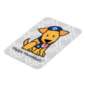 ハヌッカユダヤラブラドールレトリエバーパピードッグ マグネット (左側)