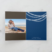 ハヌッカライツスパークルスホリデーグリーティングカード シーズンカード (内部)