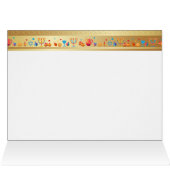 ハヌッカライツフェスティバルホリデイ（ユダヤ教）メノラーカード (内部横(上))