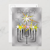 ハヌッカライト シーズンポストカード (正面/裏面)