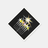 ハヌッカライト スタンダードカクテルナプキン (角)