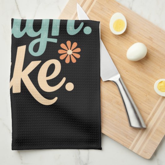 ハヌッカライブ笑いラトケおもしろいホリデーファミリー キッチンタオル (四つ折り)