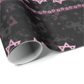 ハヌッカラッピング紙パーティー用品 ラッピングペーパー (ロールコーナー)