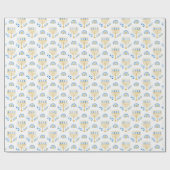 ハヌッカラッピング紙 ラッピングペーパー (フラット)