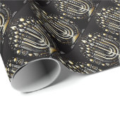 ハヌッカラッピング紙 ラッピングペーパー (ロールコーナー)